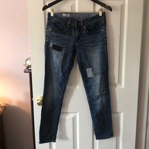 GAP patch jeans